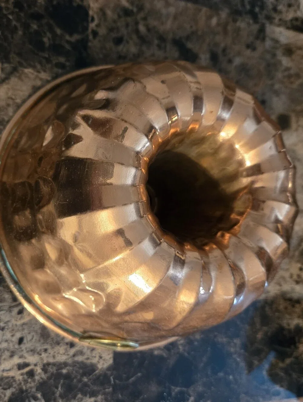 Copper-Tone Decorative Lantern (Copper Color)
